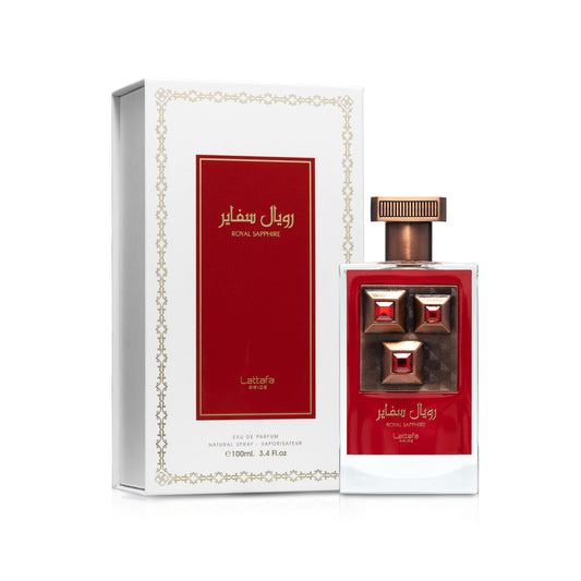 Lattafa Pride Royal Sapphire Eau de Parfum 100 mL – Unisex - Sam's Fragrances
