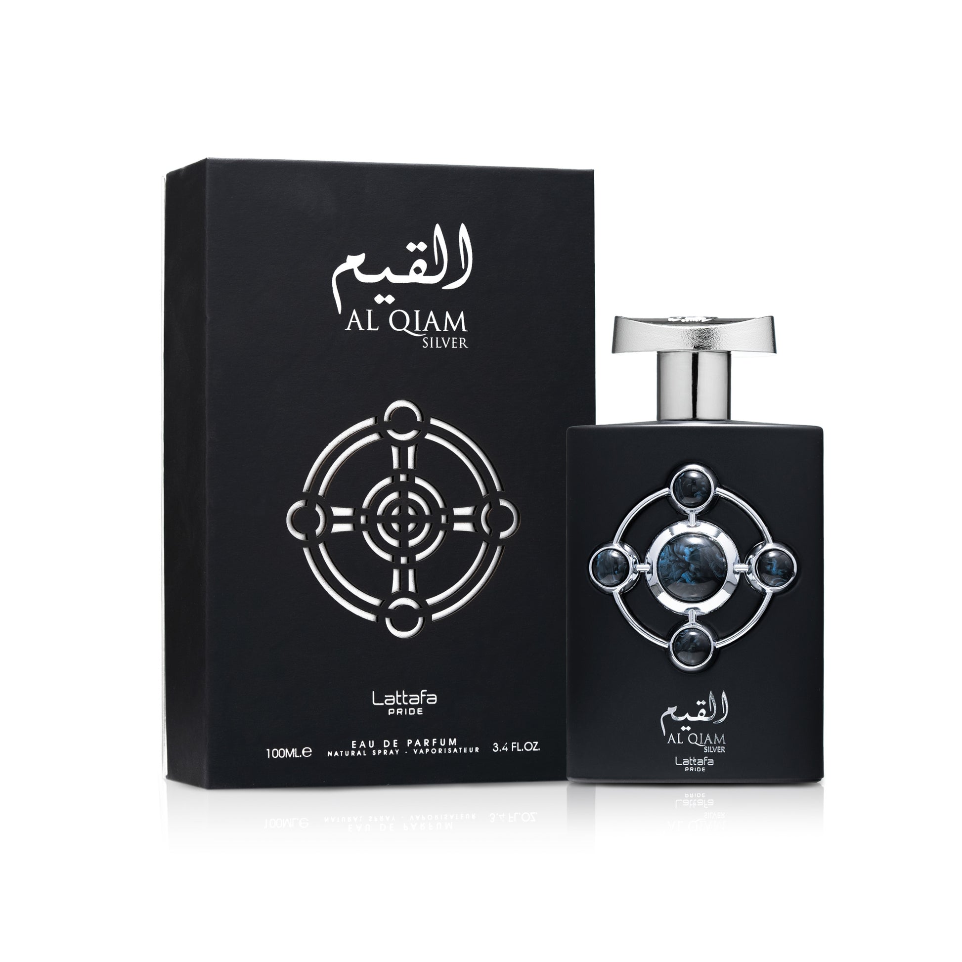 Lattafa Pride Al Qiam Silver Eau de Parfum 100 mL – For Men - Sam's Fragrances