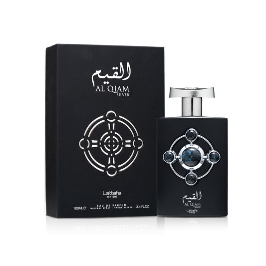 Lattafa Pride Al Qiam Silver Eau de Parfum 100 mL – For Men - Sam's Fragrances
