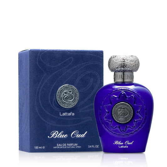 Lattafa Blue Oud Eau De Parfum 100mL - Unisex - Sam's Fragrances