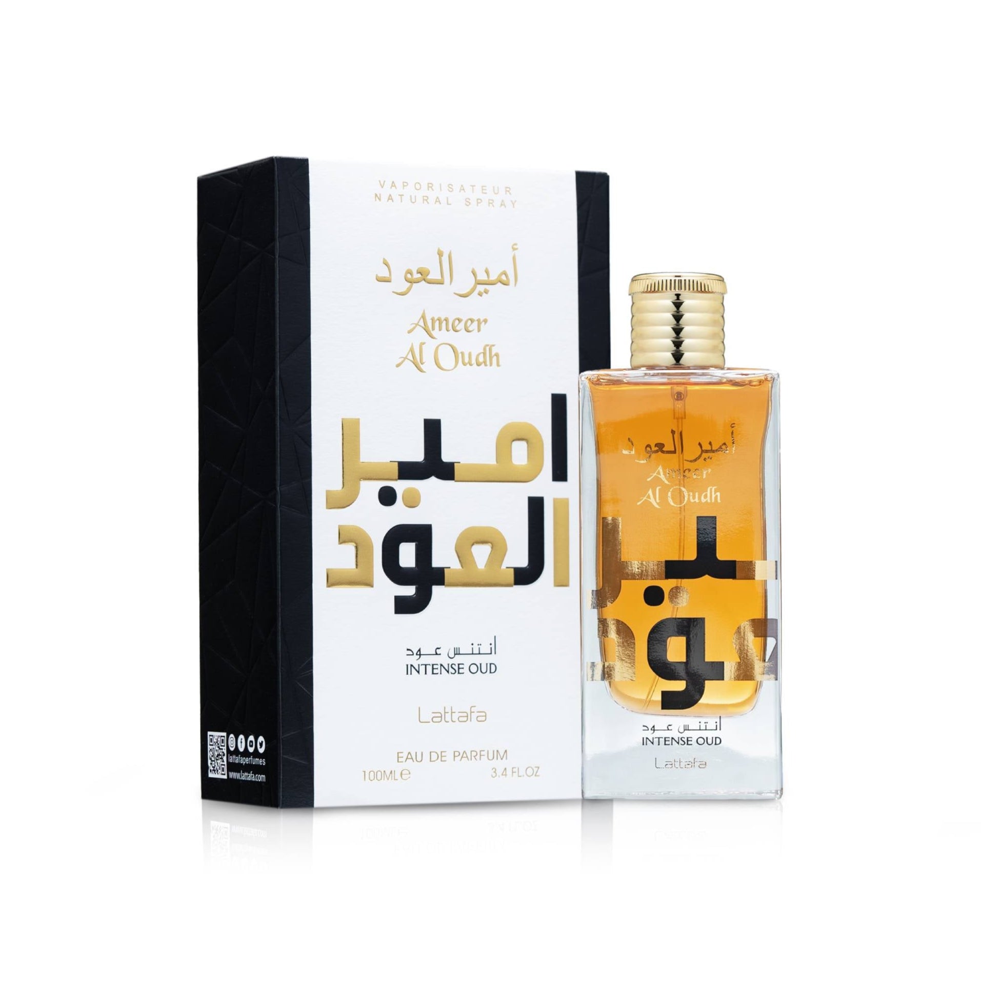Lattafa Ameer Al Oudh Intense Eau De Parfum 100 mL – For Men - Sam's Fragrances