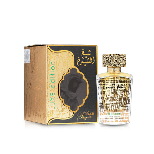 Lattafa Sheikh Al Shuyukh Luxe Edition Eau de Parfum 100 mL – For Men - Sam's Fragrances
