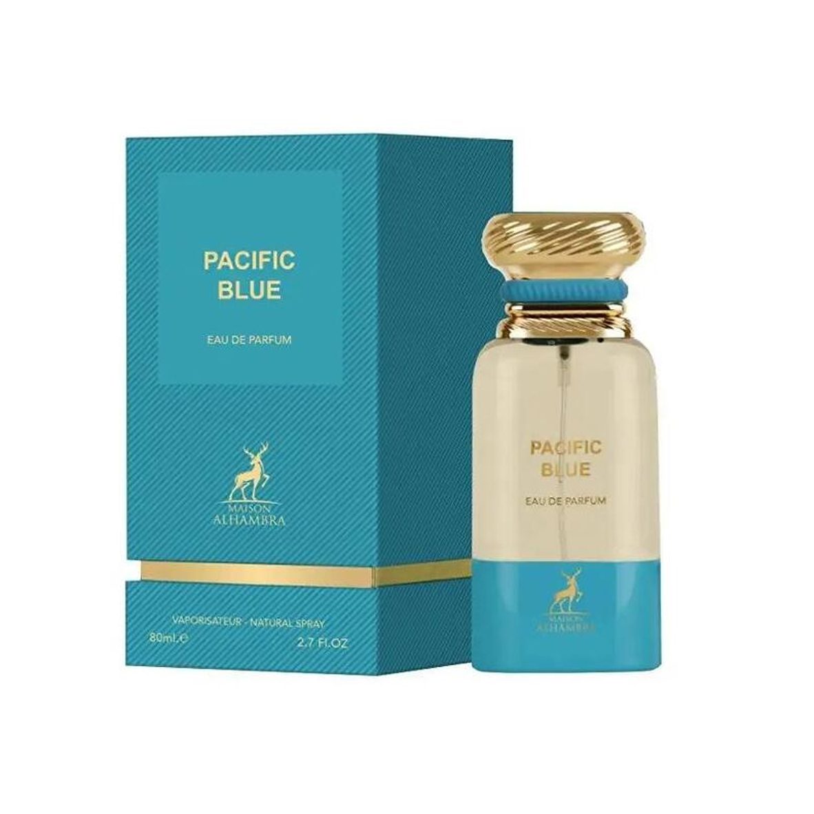 Maison Alhambra Pacific Blue (formerly Porto Neroli) Eau de Parfum – 80mL – Unisex - Sam's Fragrances