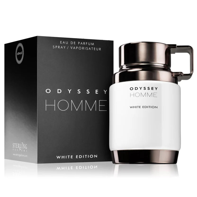Armaf Odyssey Homme White Edition Eau de Parfum – 100ml – For Men - Sam's Fragrances