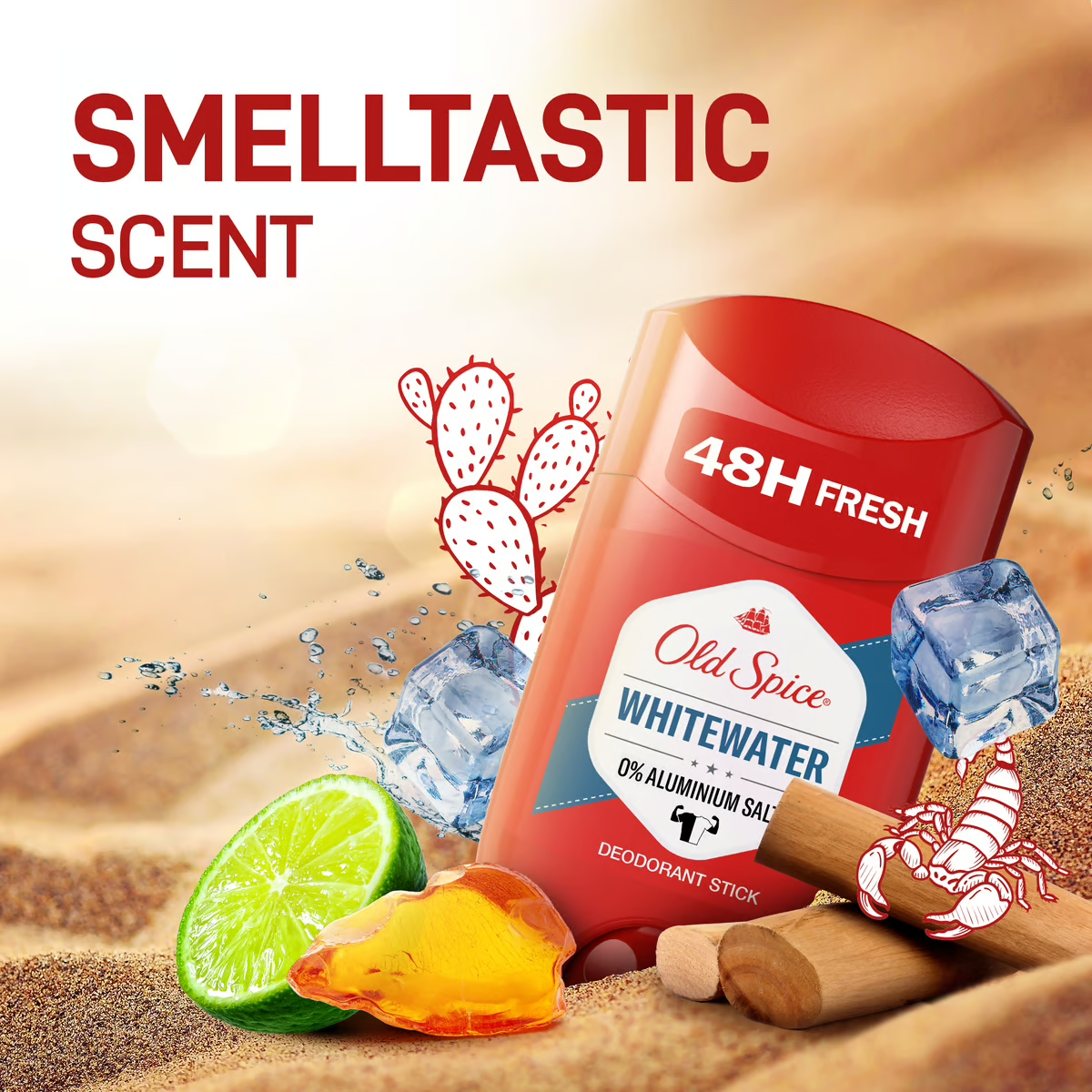 Old Spice Deodorant Stick Captain 50ml - Sam's Fragrances