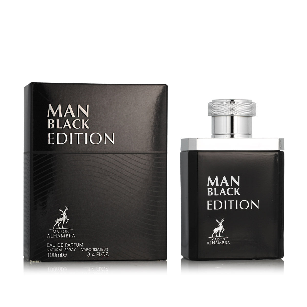 Maison Alhambra Man Black Edition Eau de Parfum – 100 ml – For Men - Sam's Fragrances