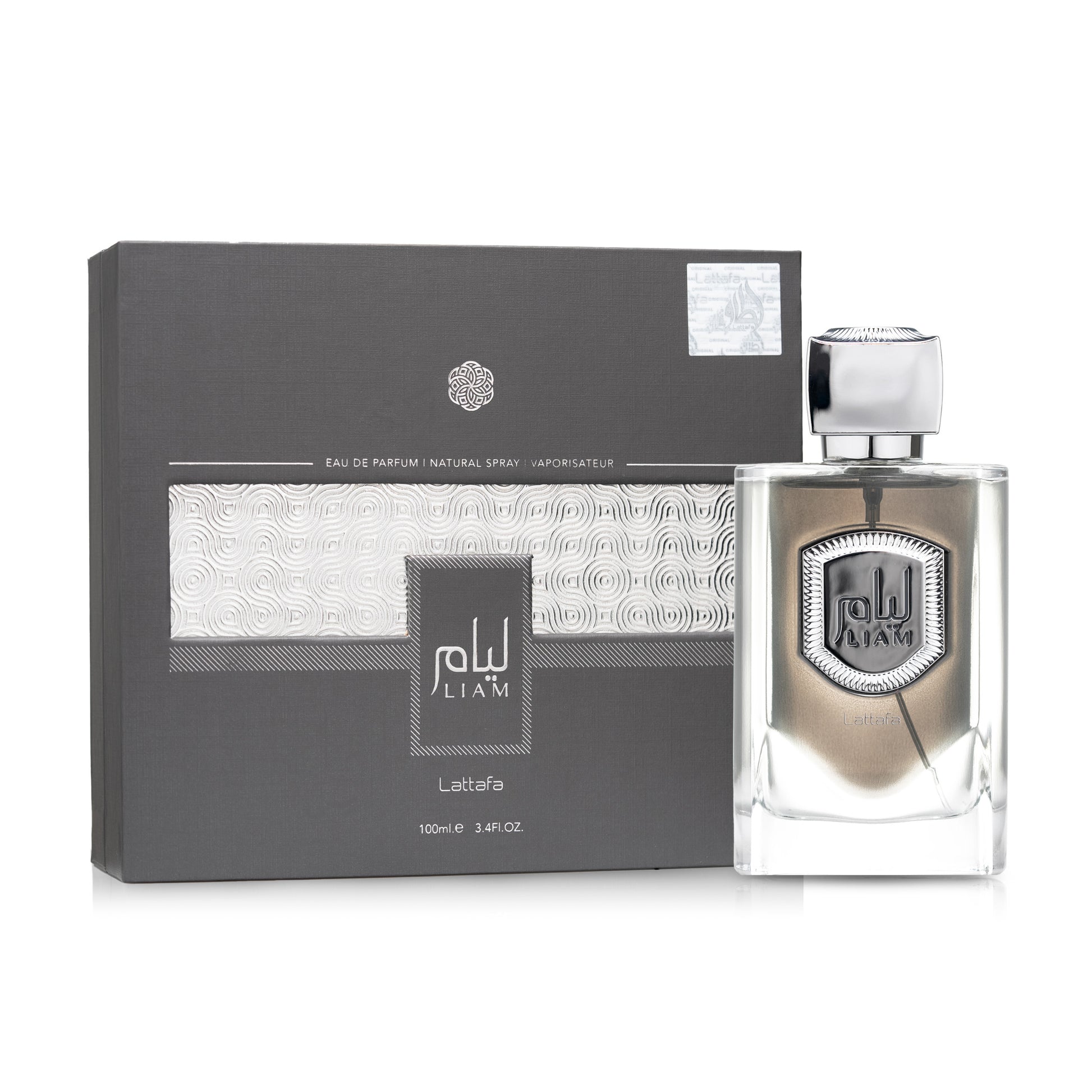 Lattafa Liam Grey Eau De Parfum 100 mL – Unisex - Sam's Fragrances