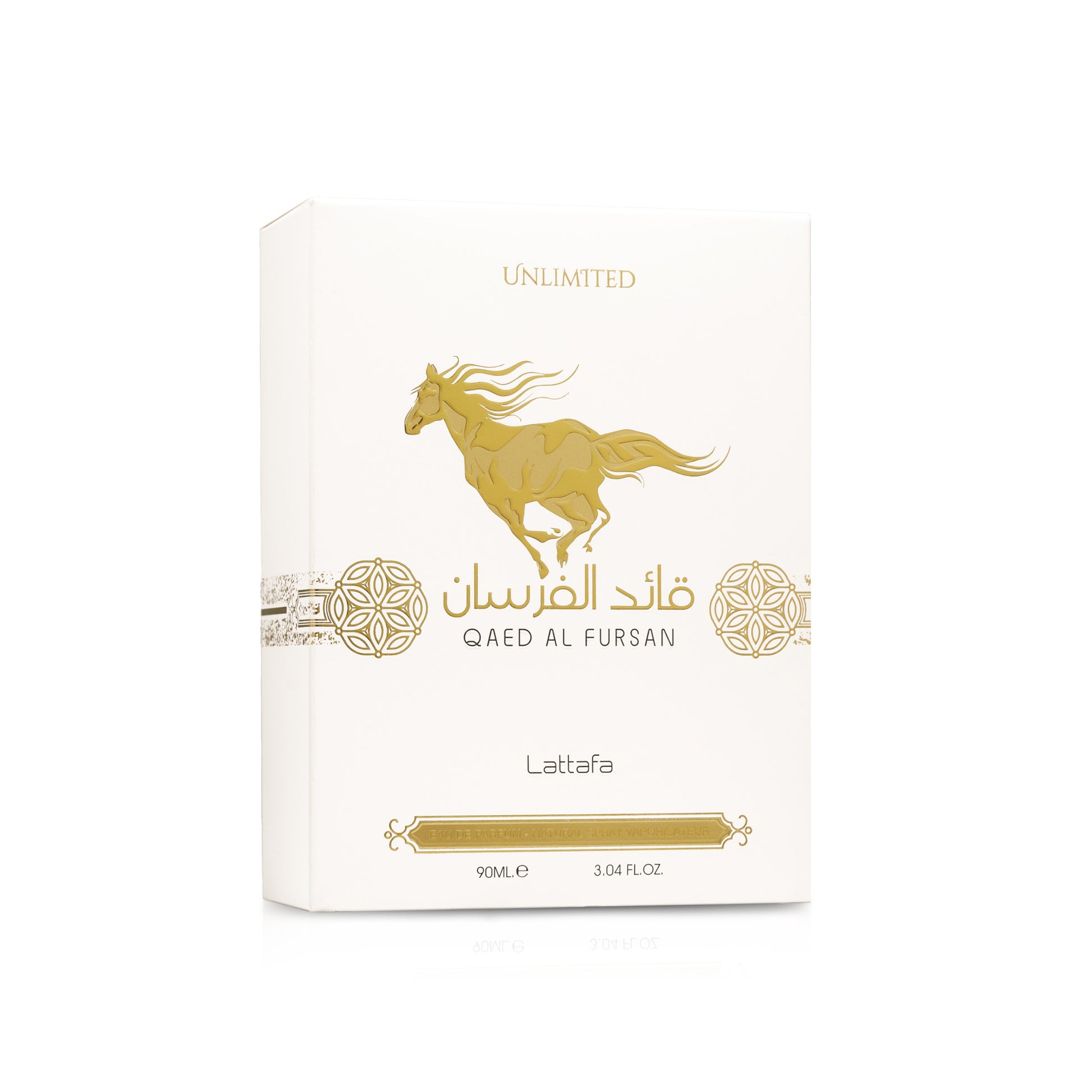 Lattafa Qaed Al Fursan Unlimited Eau De Parfum 90 mL – For Women - Sam's Fragrances