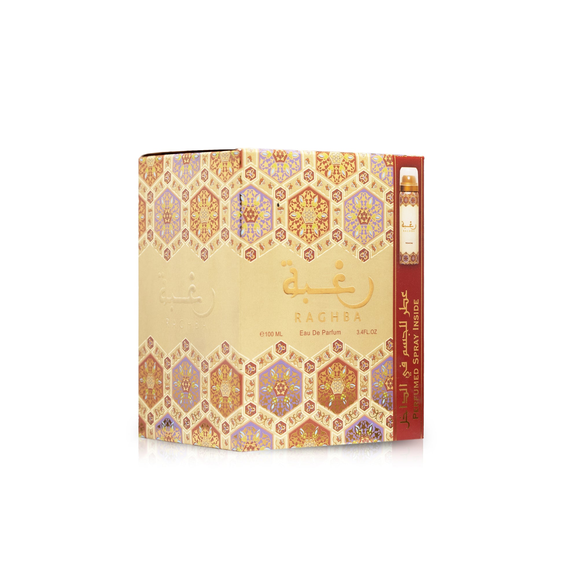 Lattafa Raghba Eau de Parfum 100 mL + 50 mL Deodorant Set – Unisex - Sam's Fragrances