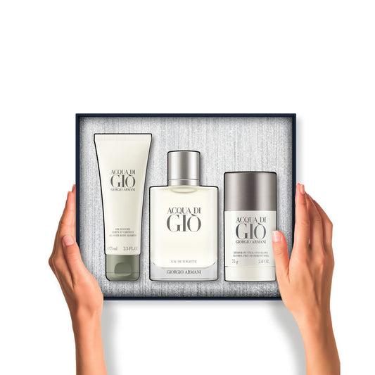 Armani Acqua Di Giò Eau de Toilette Holiday 3 pcs Set