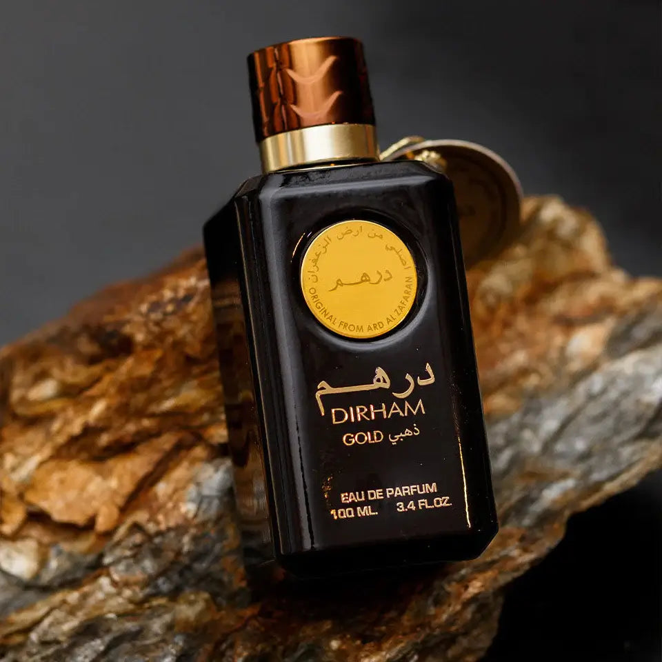 Lattafa Ard Al Zaafaran Dirham Gold Eau de Parfum 100 mL – Unisex - Sam's Fragrances