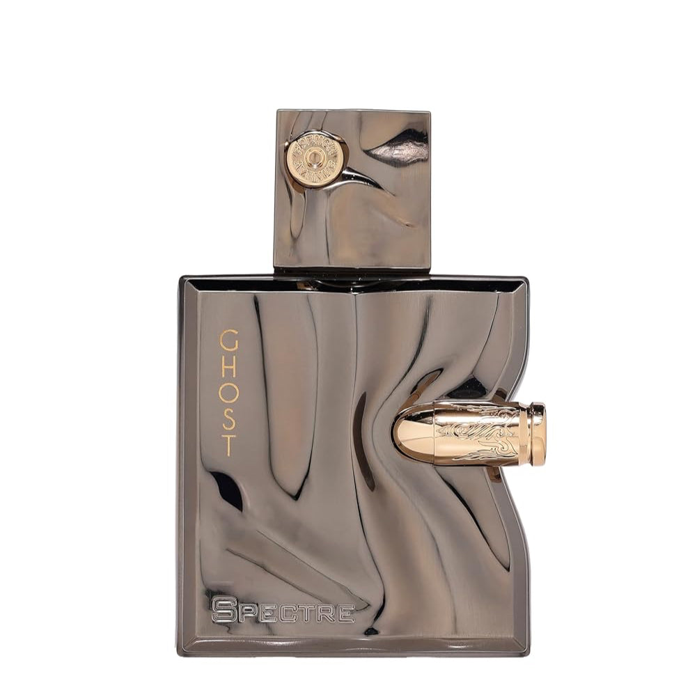 Ghost Spectre perfume bottle on a white background