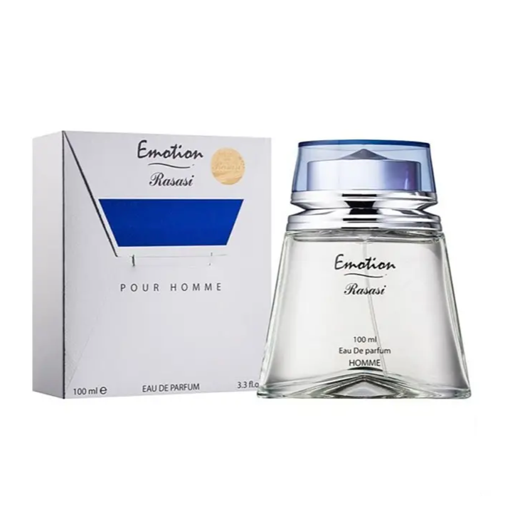 Rasasi Emotion Pour Homme Eau De Parfum 100 mL – For Men - Sam's Fragrances