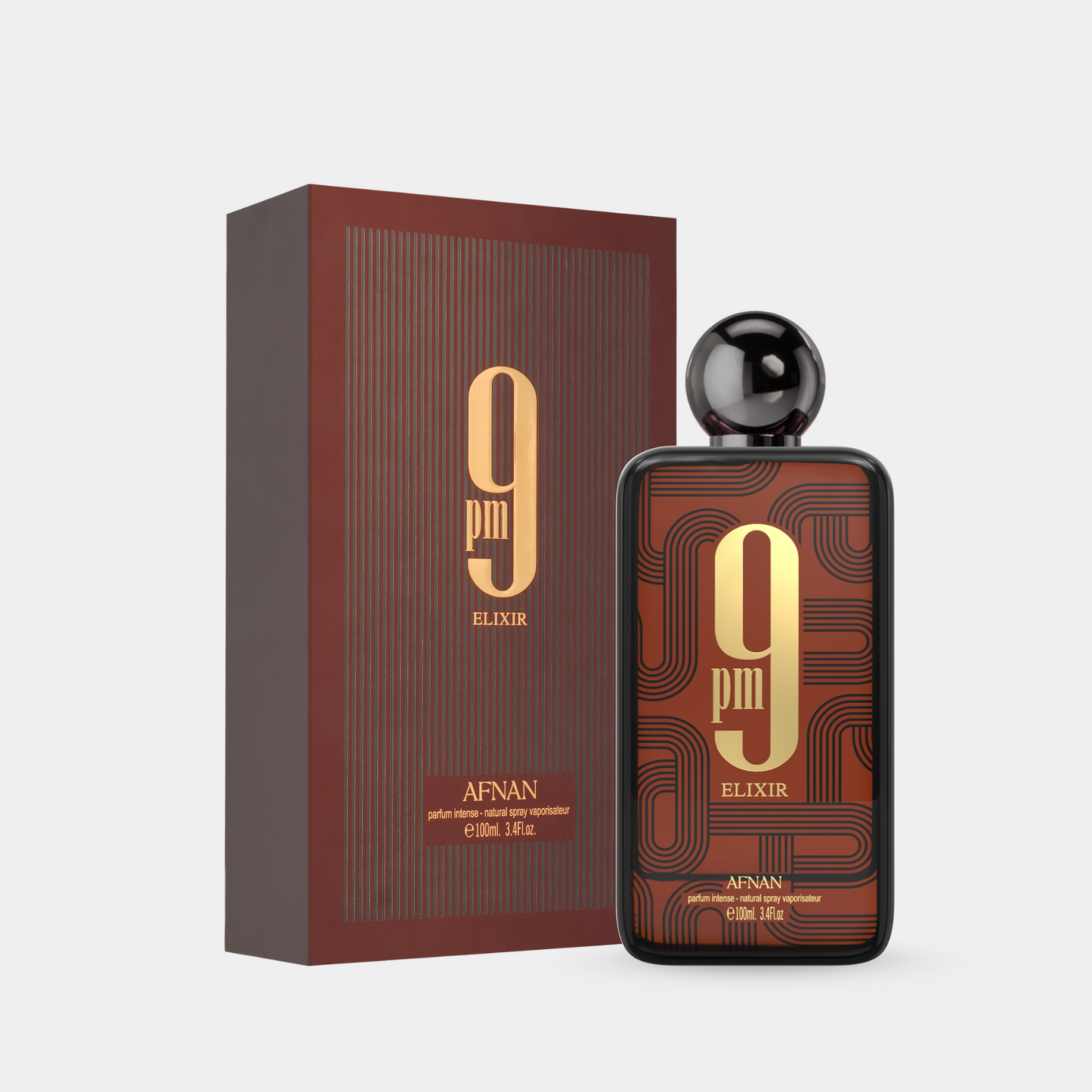 Afnan 9 PM Elixir Extrait De Parfum 100 mL – Unisex