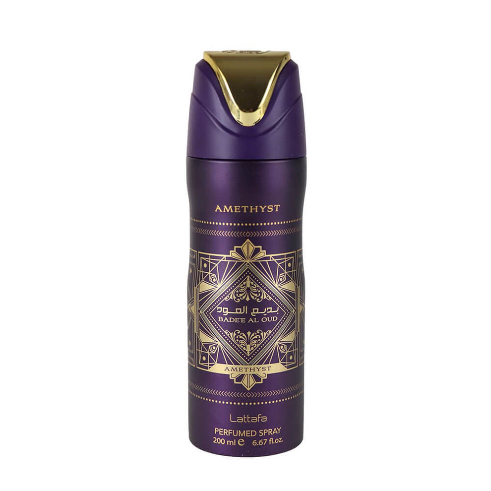 Lattafa Badee Al Oud Amethyst Deodorant - 200 ML - Unisex - Sam's Fragrances