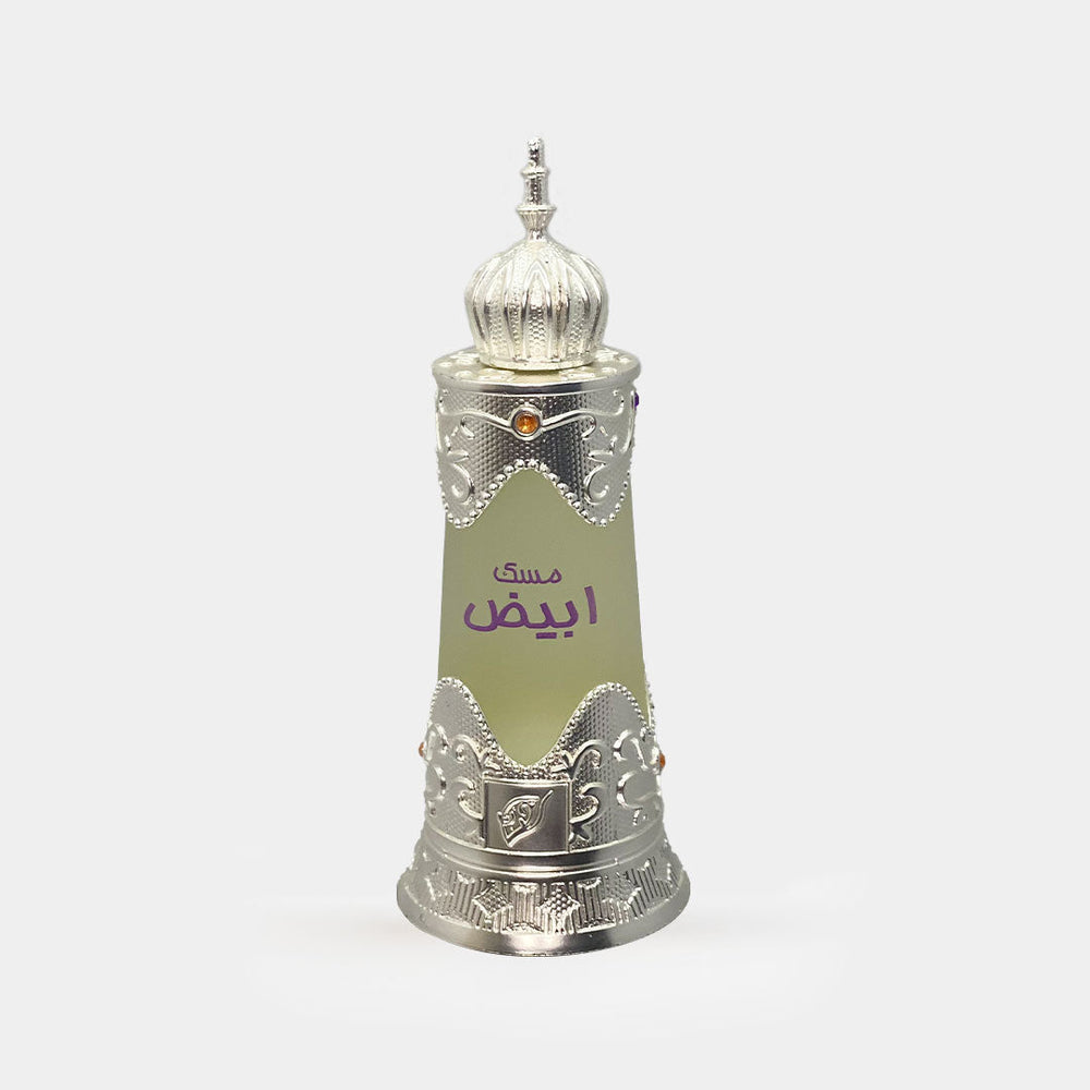Afnan Musk Abiyad Concentrated Perfume Oil 20 mL – Unisex