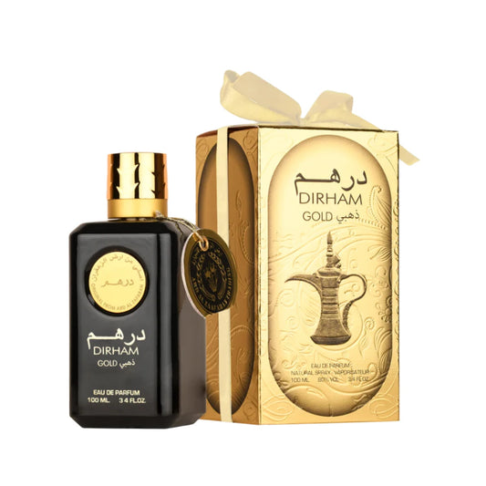 Lattafa Ard Al Zaafaran Dirham Gold Eau de Parfum 100 mL – Unisex - Sam's Fragrances
