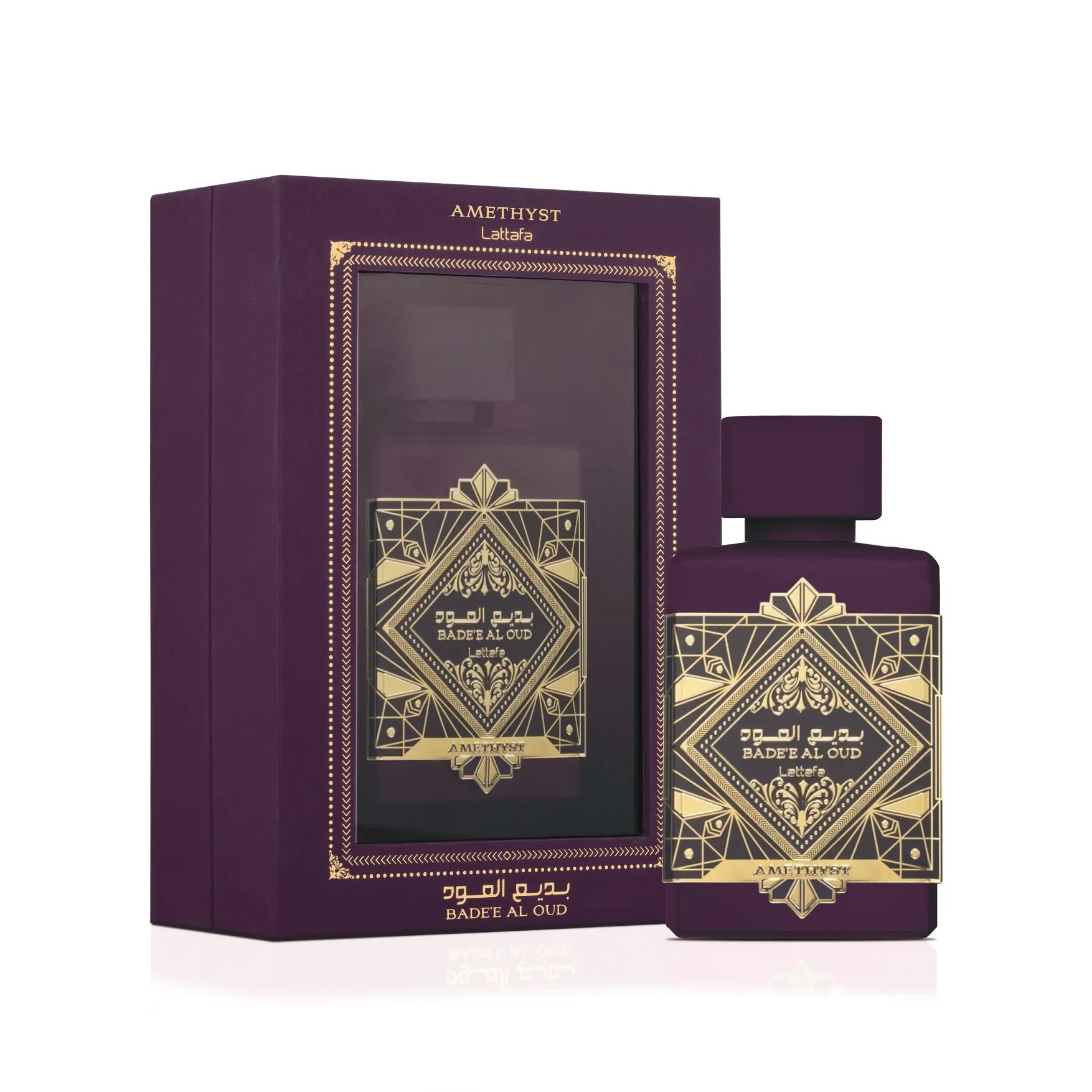 Lattafa Badee Al Oud Amethyst Eau De Parfum 100mL - Unisex - Sam's Fragrances