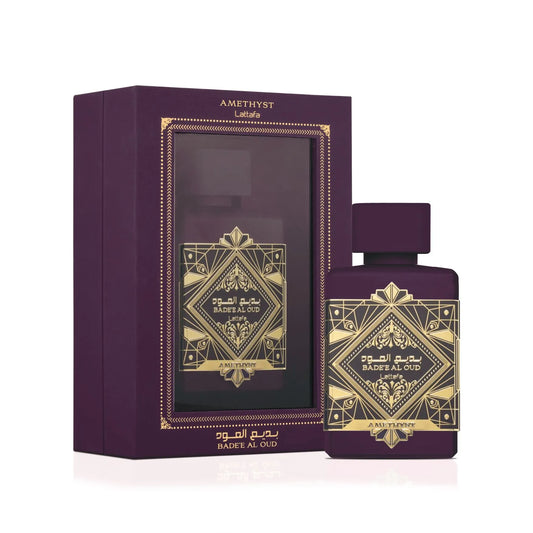 Lattafa Badee Al Oud Amethyst Eau De Parfum 100mL - Unisex - Sam's Fragrances