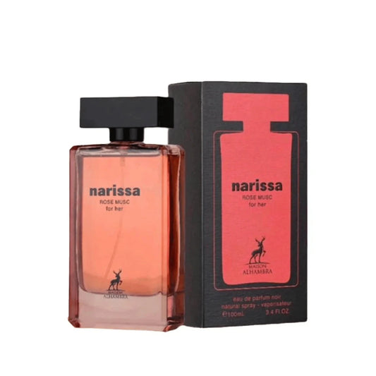 Maison Alhambra Narissa Rose Musc For Her Eau de Parfum – 100 ml – For Women - Sam's Fragrances