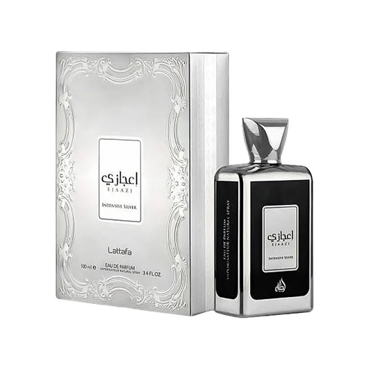 Lattafa Ejaazi Intense Silver 100mL EDP (Unisex) - Sam's Fragrances
