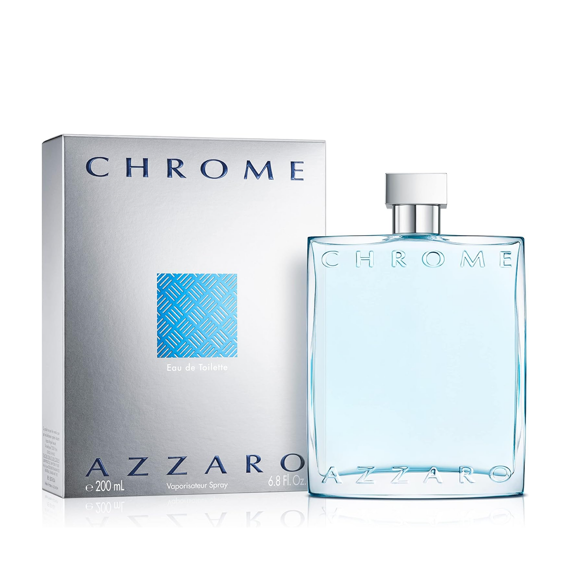 Azzaro Chrome Eau de Toilette 200 mL – For Men - Sam's Fragrances
