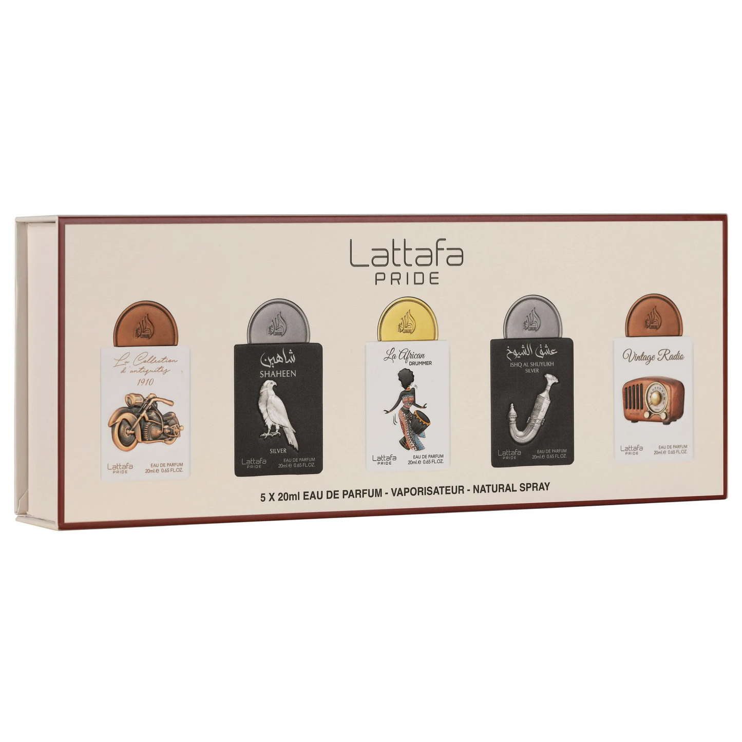 Lattafa Pride Giftset Collection No.5 (5 x 20 mL Eau de Parfum)