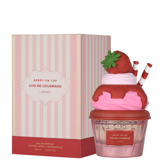 Lattafa Berry On Top (Give Me Gourmand) Eau de Parfum 75 mL – Unisex
