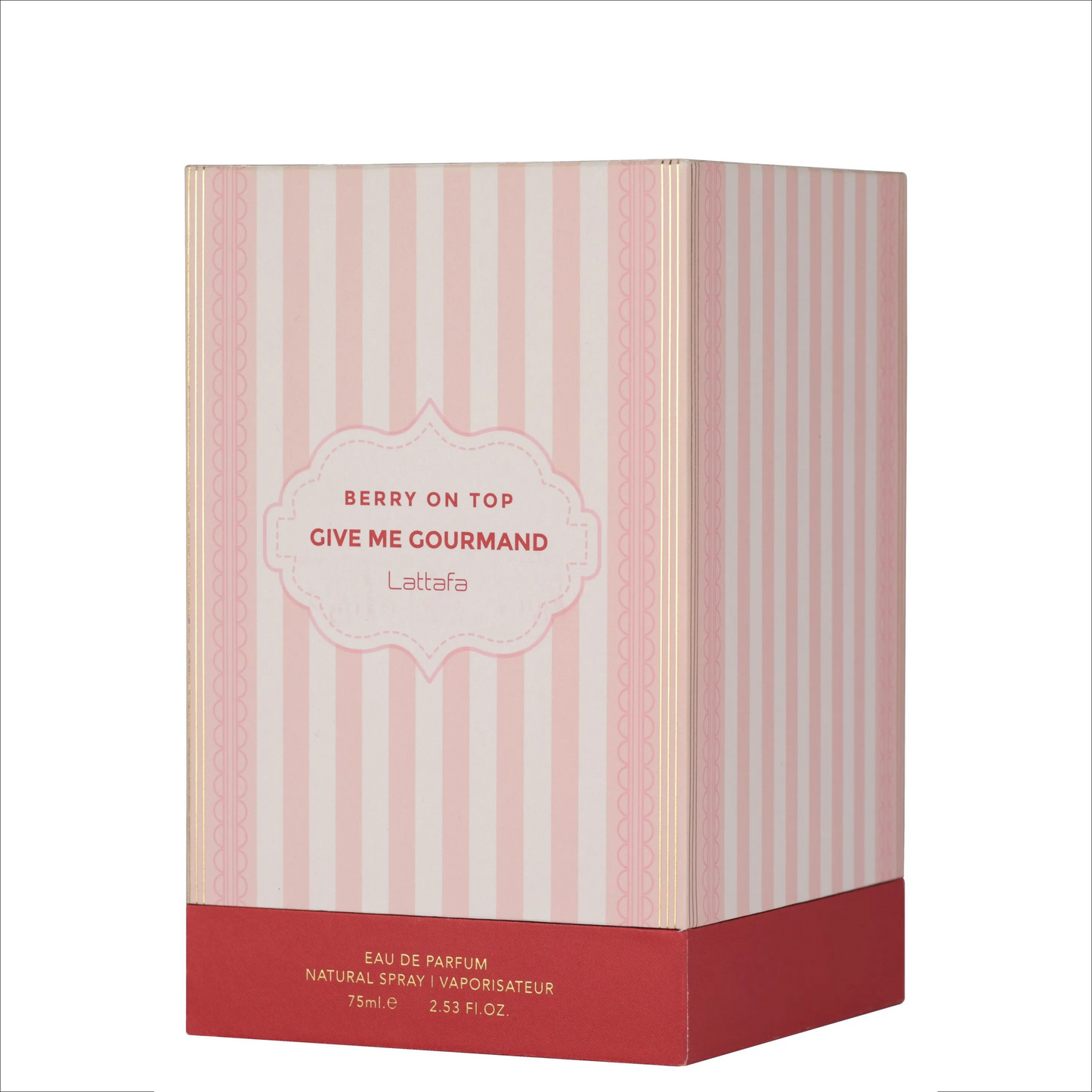 Lattafa Berry On Top (Give Me Gourmand) Eau de Parfum 75 mL – Unisex