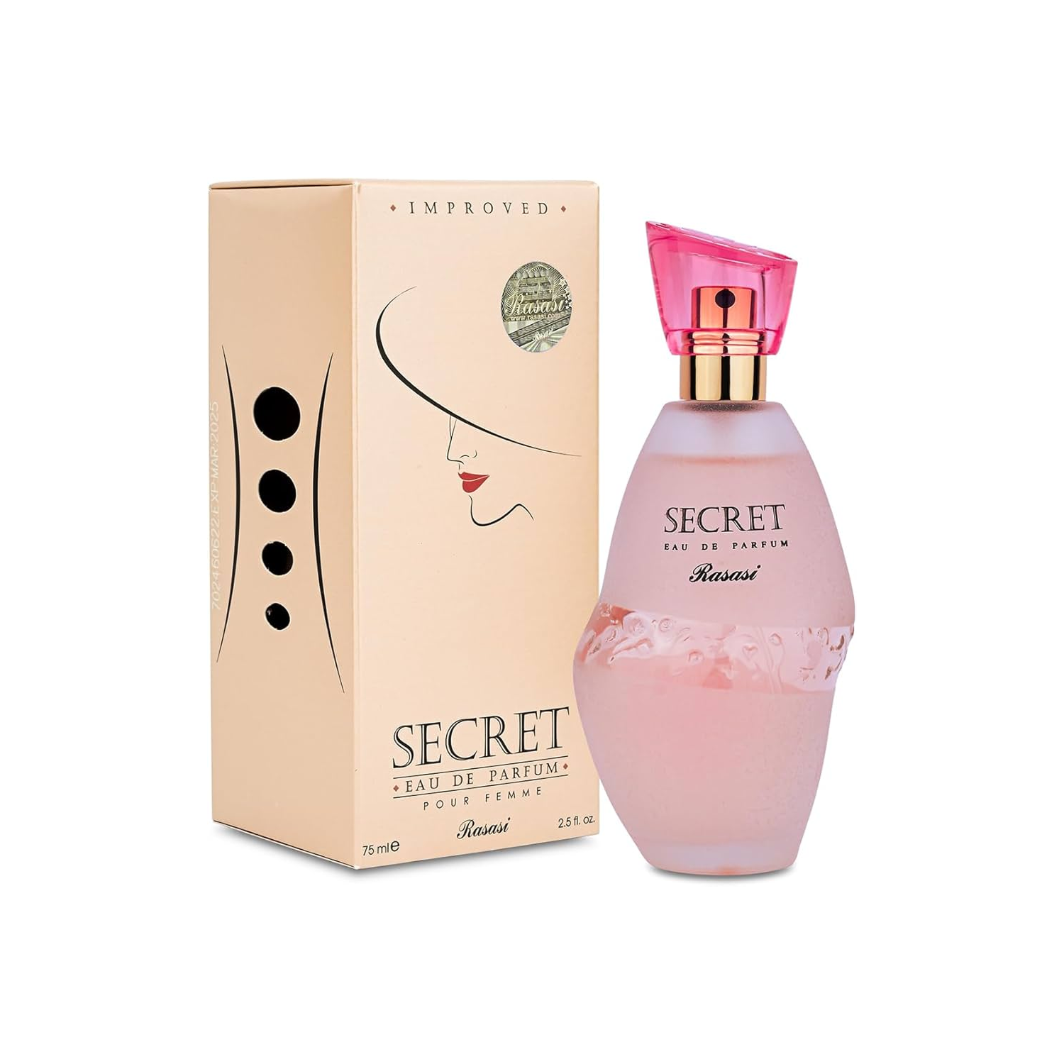 Rasasi Secret Eau De Parfum 75 mL – For Women - Sam's Fragrances