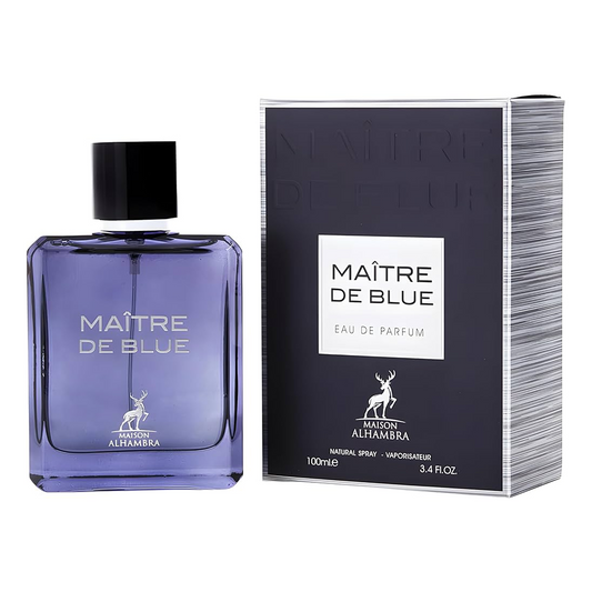 Maison Alhambra Maitre De Blue Eau de Parfum – 100ml – For Men - Sam's Fragrances