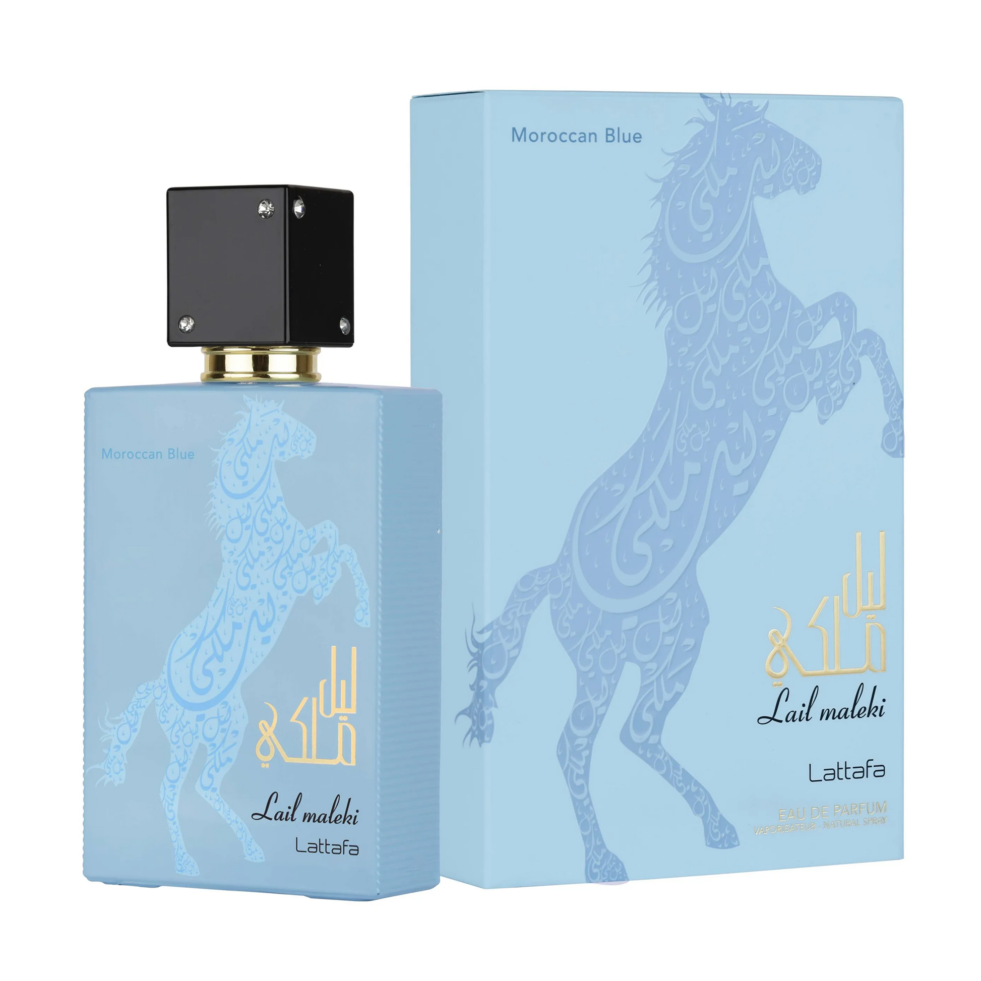 Lattafa Lail Maleki Moroccan Blue Eau de Parfum – 100 ml – Unisex - Sam's Fragrances