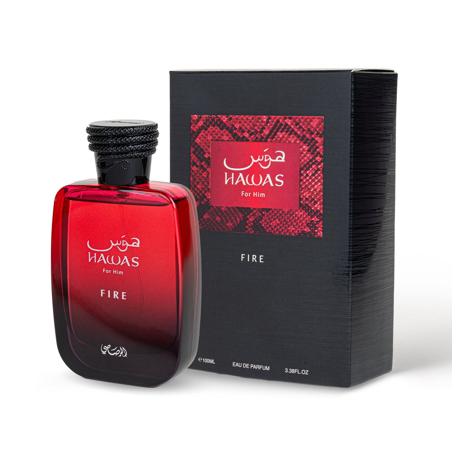 Rasasi Hawas Fire Eau de Parfum 100 mL – For Men - Sam's Fragrances