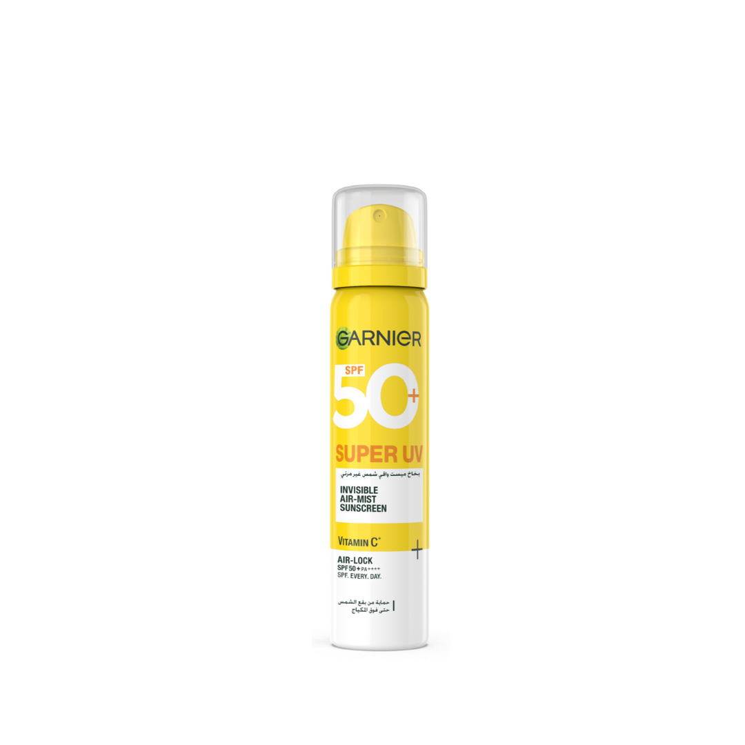 Garnier Super UV Invisible Air-Mist Sunscreen SPF50+ 75 mL - product photo