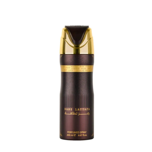 Lattafa Ramz Lattafa Gold Deodorant - 200 ML - For Unisex - Sam's Fragrances