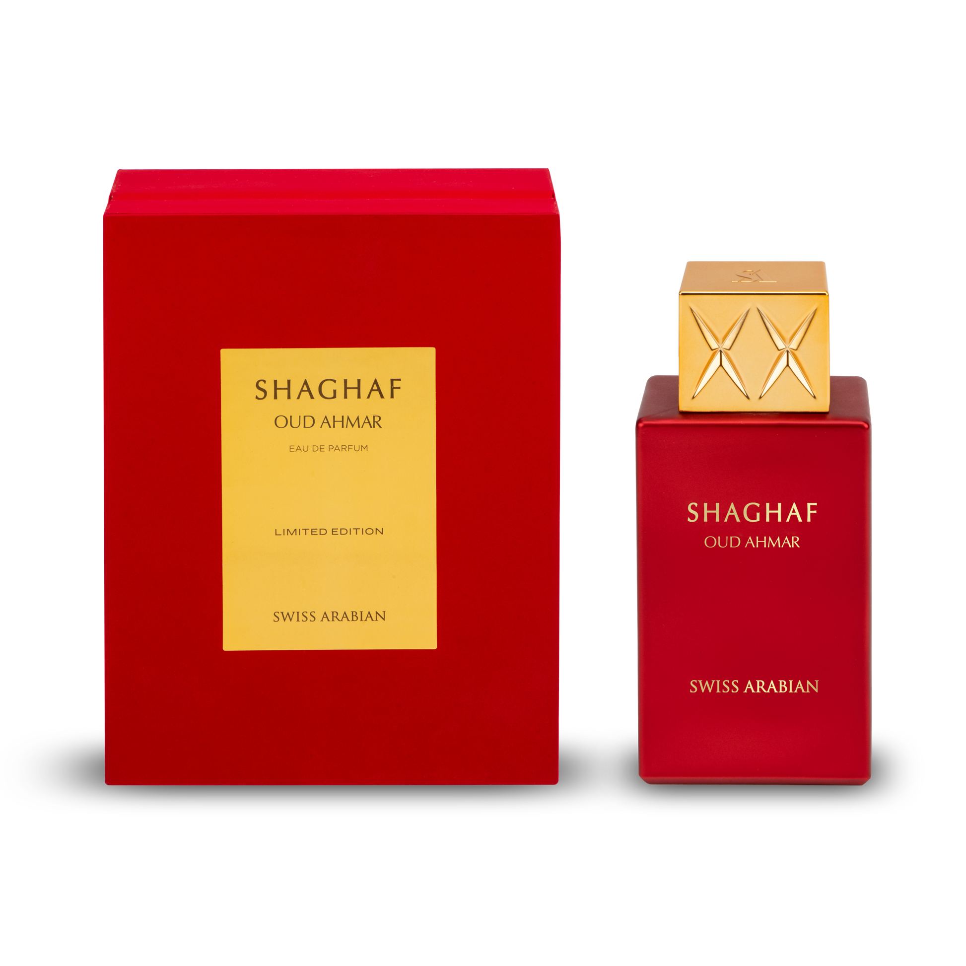 Swiss Arabian Shaghaf Oud Ahmar Eau de Parfum – 75 ml – Unisex - Sam's Fragrances