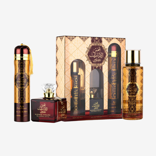 Lattafa Ard Al Zaafaran Shams Al Emarat Khususi Gift Set – Unisex