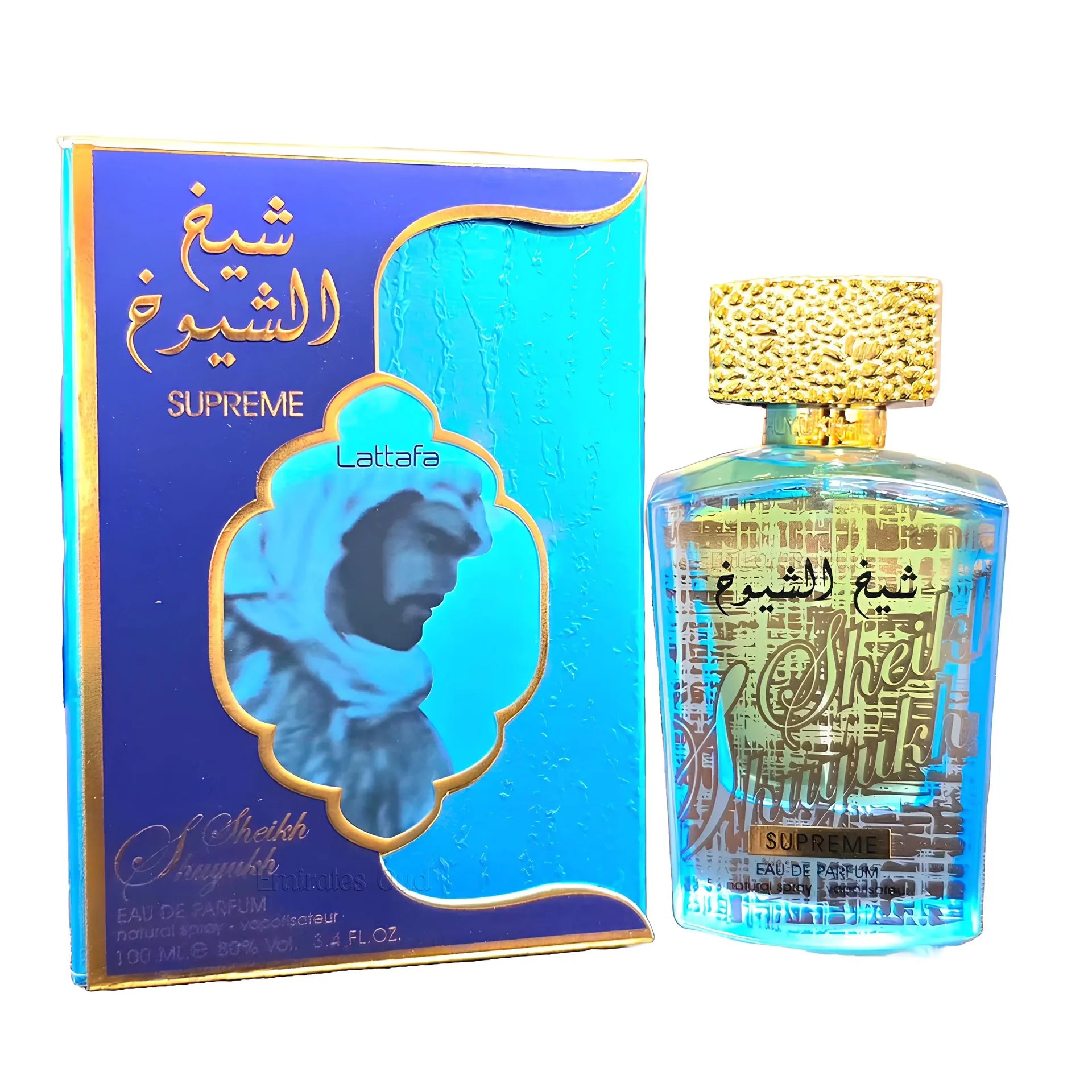 Lattafa Sheikh Al Shuyukh Supreme Eau de Parfum – 100 ml – For Men - Sam's Fragrances