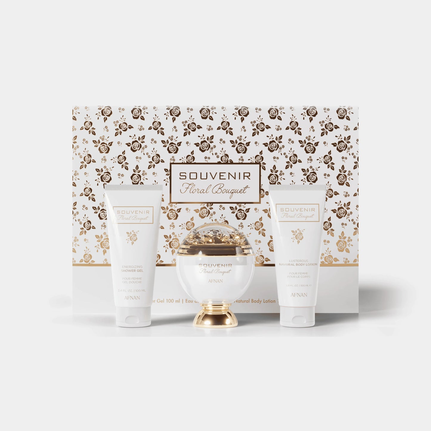 Afnan Gift Set Souvenir Floral Bouquet – For Women
