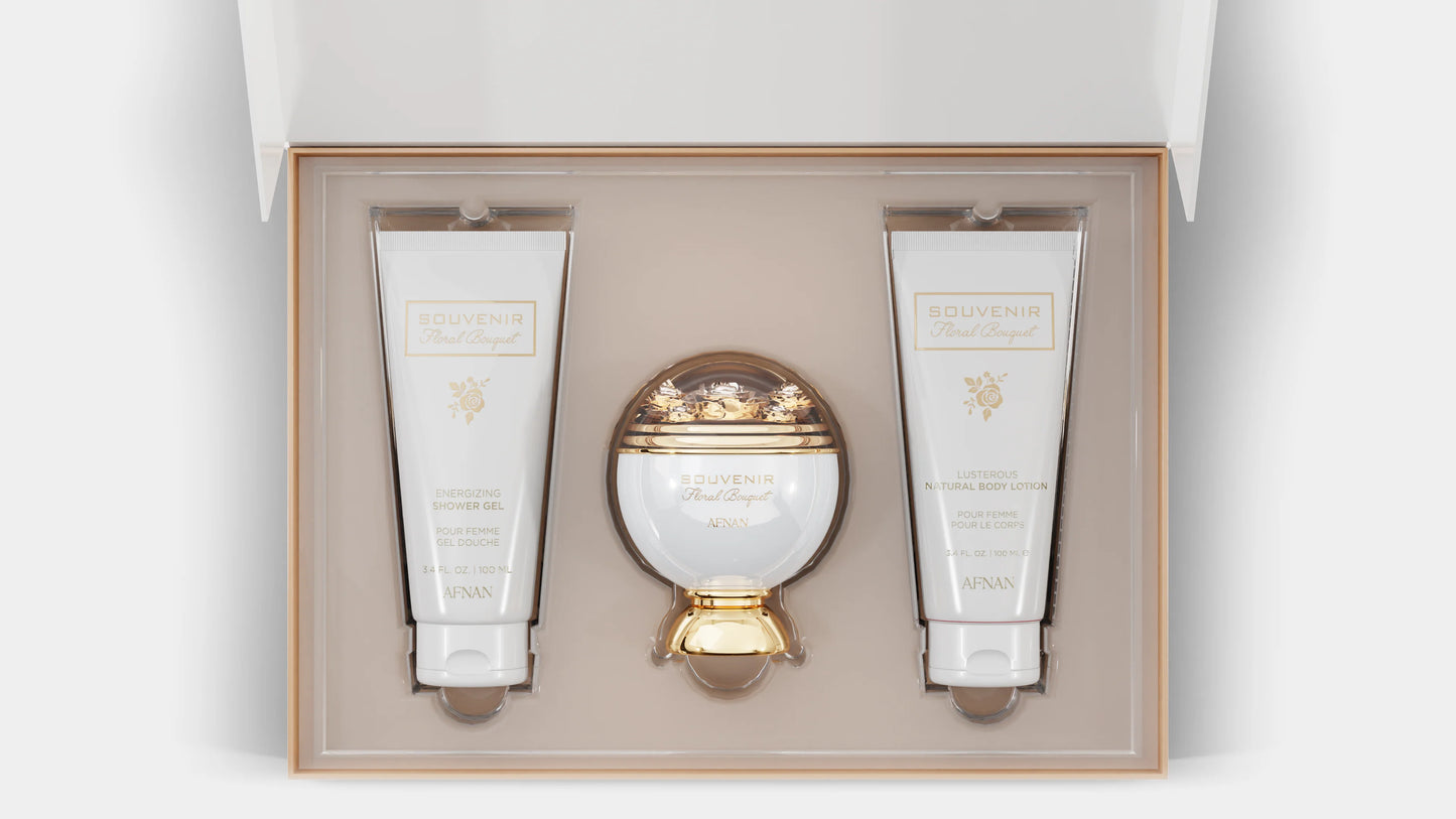 Afnan Gift Set Souvenir Floral Bouquet – For Women