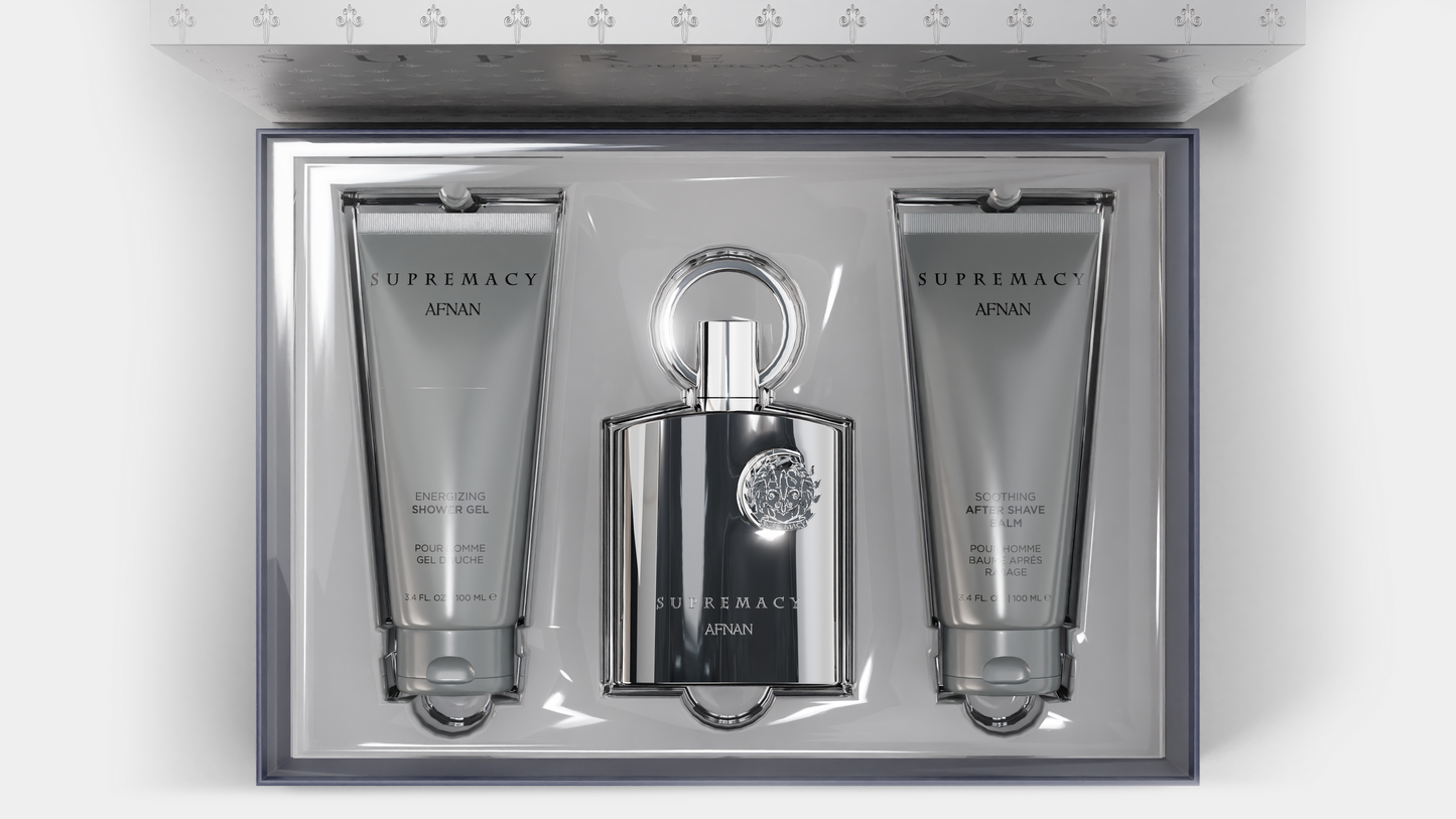 Afnan Supremacy Silver Gift Set - Men