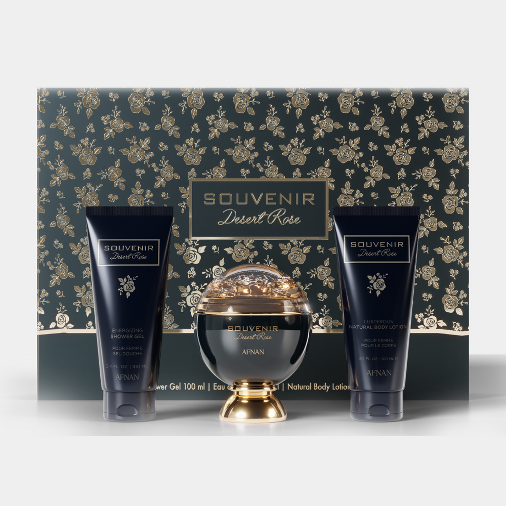 Afnan GIFT SET SOUVENIR DESERT ROSE – Unisex