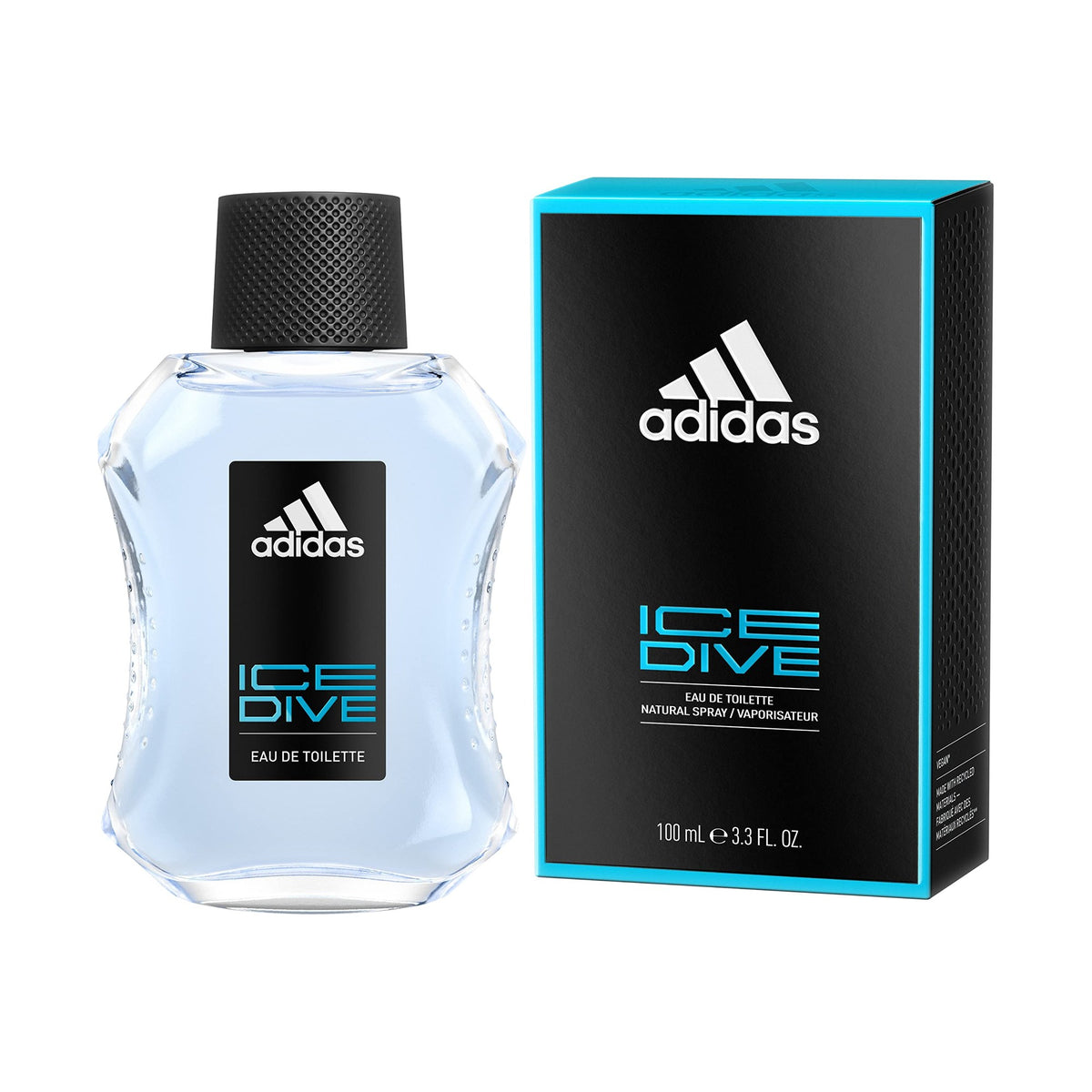 adidas Ice Dive Eau de Toilette 100 mL – For Men