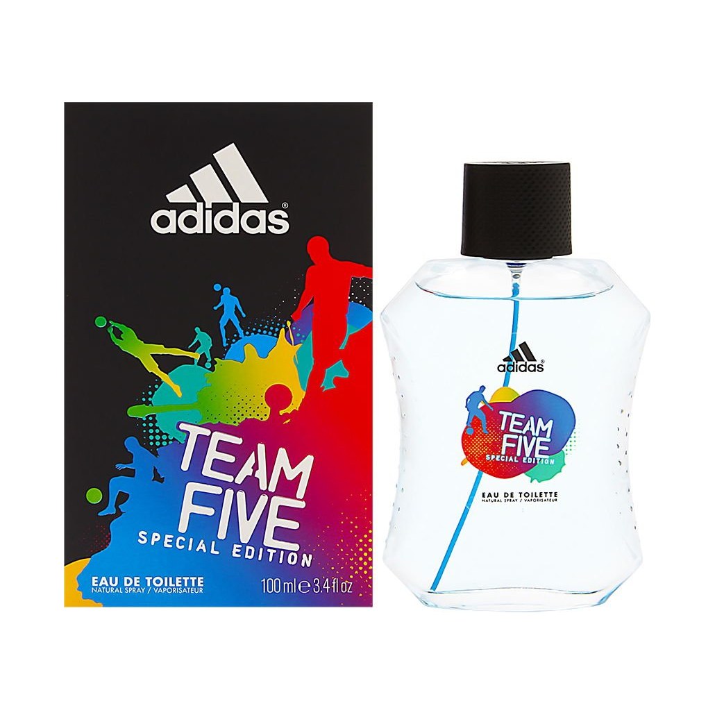 adidas Team Five Special Edition Eau de Toilette 100 mL – For Men
