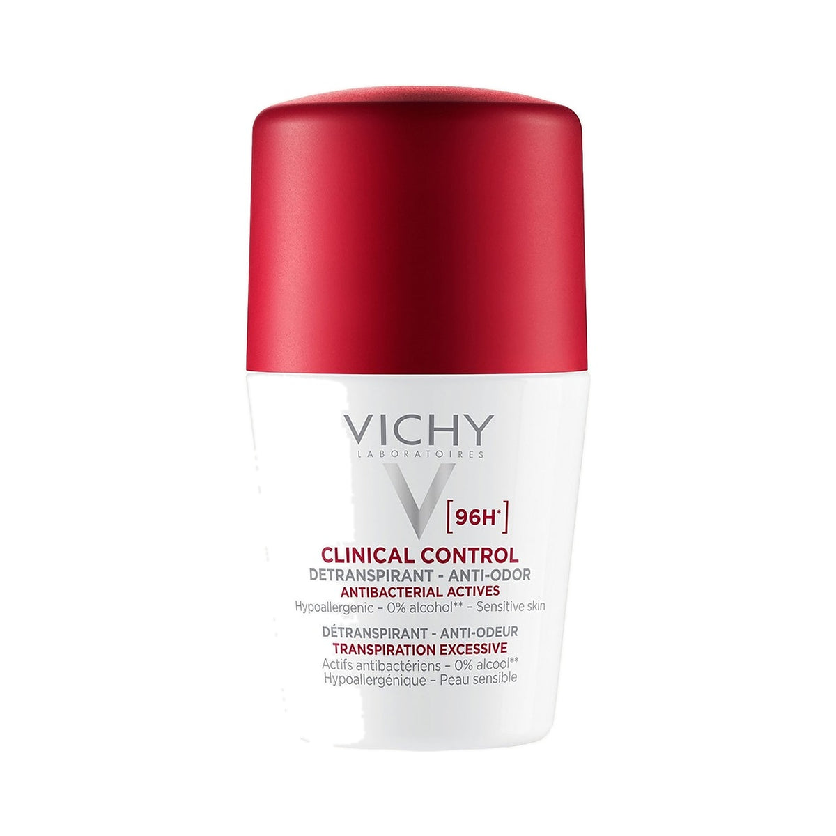 Vichy Clinical Control 96H Anti-Perspirant Roll-On for Women 50 mL