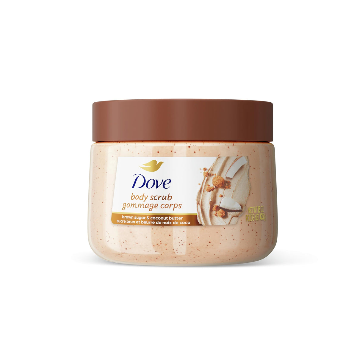 Dove Brown Sugar & Coconut Butter Body Scrub 425 g