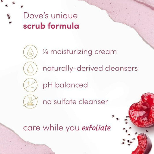Dove Himalayan Salt & Rose Oil Body Scrub 425 g
