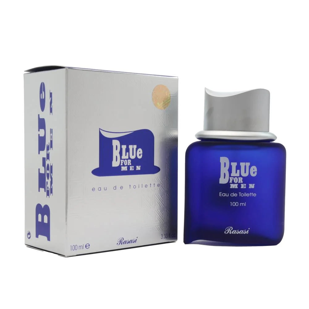 Rasasi Blue For Men Eau De Toilette 100 mL – For Men - Sam's Fragrances