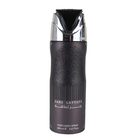 Lattafa Ramz Lattafa Silver Deodorant - 200 ML - for Men - Sam's Fragrances
