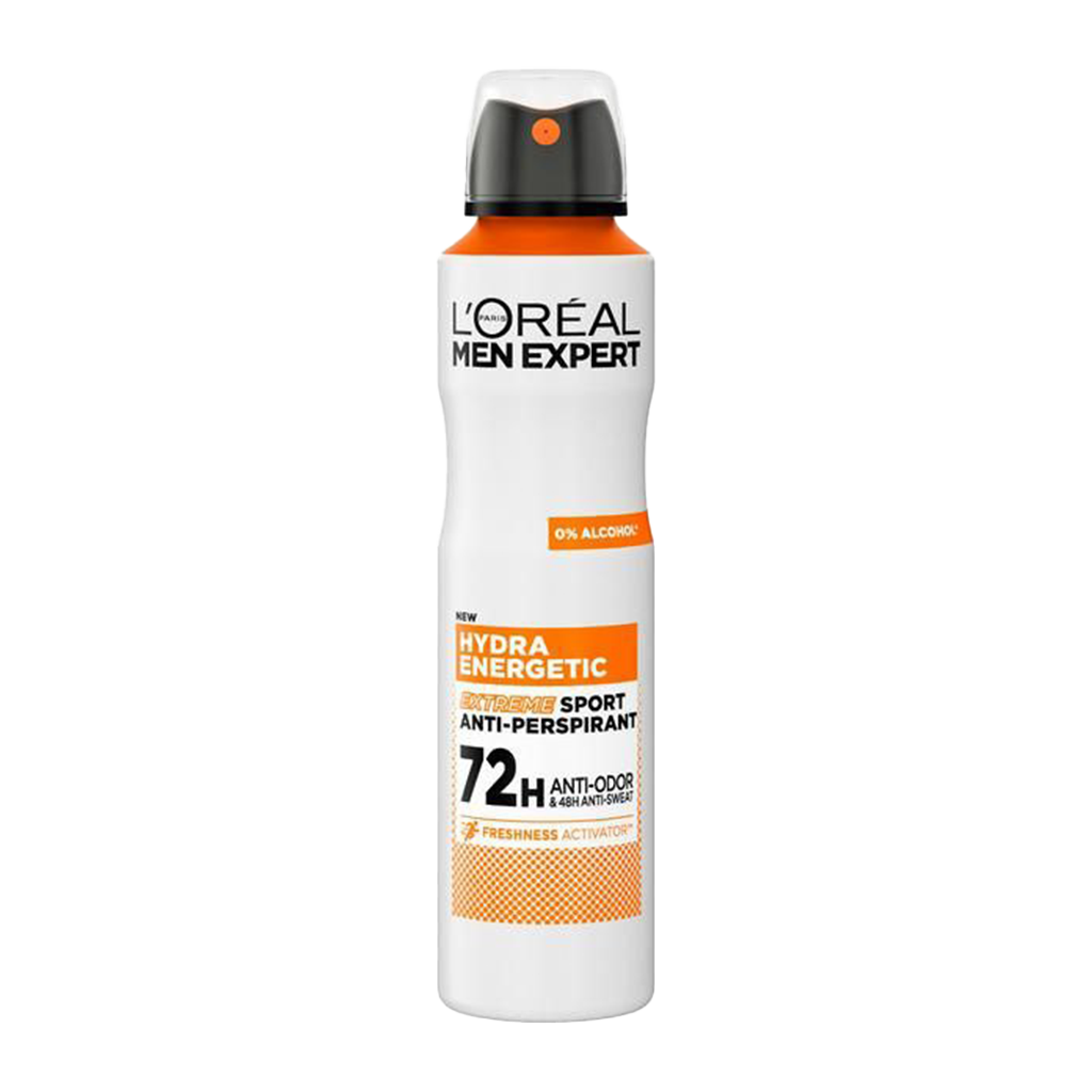 L'Oréal Paris Men Expert Hydra Energetic 48H Spray Deodorant - 150ml - product photo